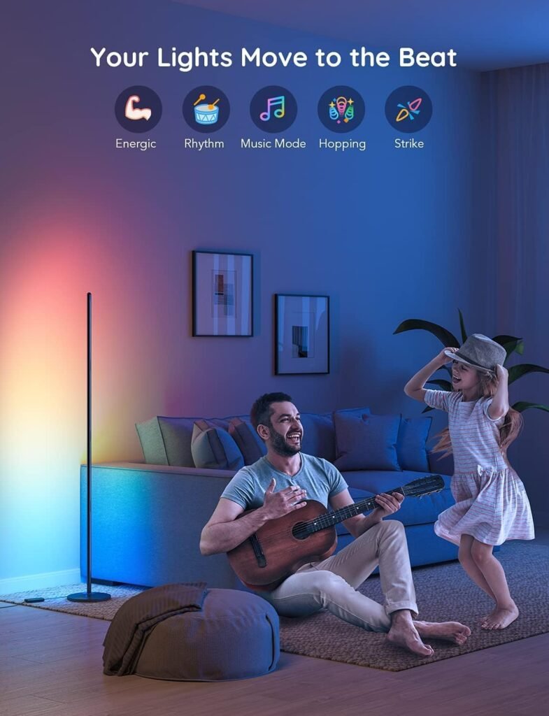 Govee RGBIC Floor Lamp: A Smart, Stylish Lighting Upgrade for Your Living Room or Bedroom