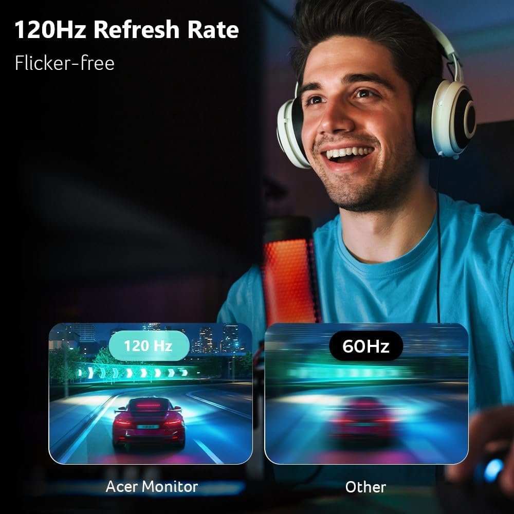 Acer KB272 G0bi 27" Monitor: Smooth Gaming and Office Performance with FreeSync and 120Hz Refresh